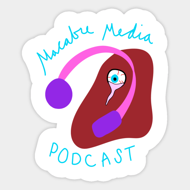 The Show Logo Sticker by MacabreMediaPodcast